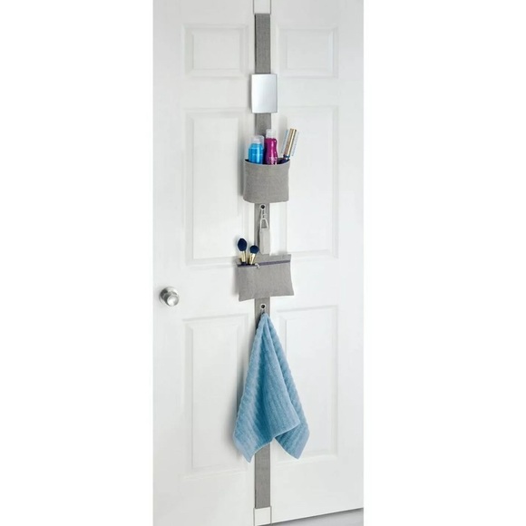 NEW Over Door Adjustable Closet Storage Organizer| Bathroom Closet - Picture 15 of 16
